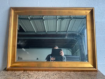 Large Rectangular Giltwood Mirror