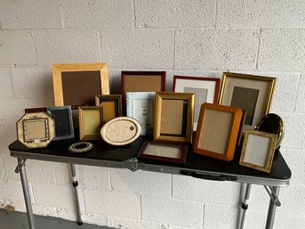 Large Grouping Of Picture Frames