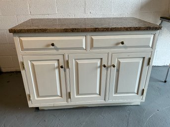 Rutt Cabinet With Granite Counter Top