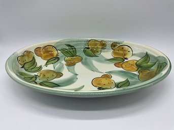 Eddie Bauer Oval Ceramic Serving Platter