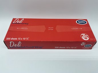 Box Of Deli Interfolded Food Wrap