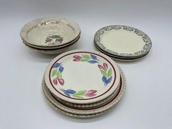Grouping Of Miscellaneous Bowls And Plates