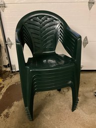(6) Plastic Chairs