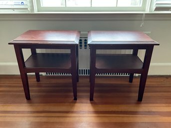 Pair Of End Tables (1 Of 2)