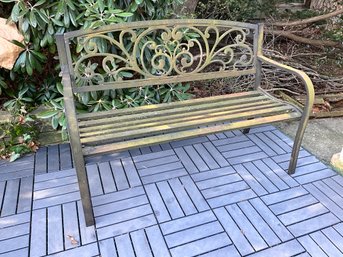 Metal Outdoor Garden Bench