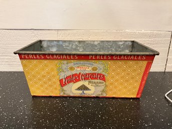 Decorative Rectangular Tin