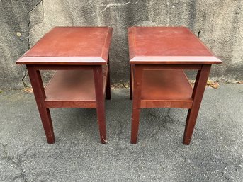 Pair Of End Tables (2 Of 2)