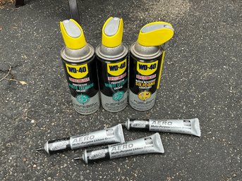 Grouping Of WD-40 & Multi-purpose Grease