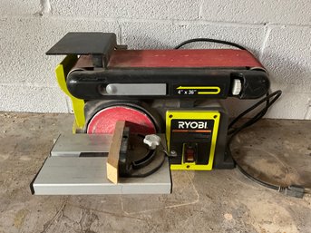 Ryobi BD4601G 4 X 6 Belt And Disc Sander