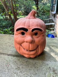 Decorative Terracotta Pumpkin Head