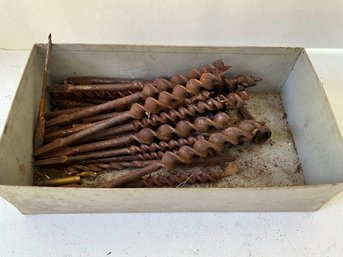Grouping Of 8inch Drill Bits