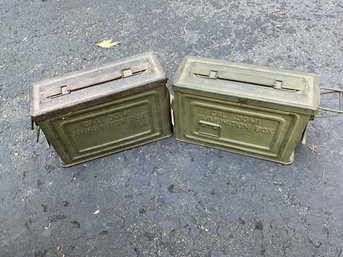 (2) Ammo Cans