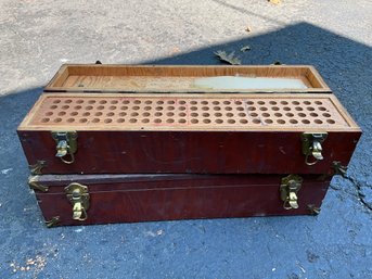 (2) Vintage Wood Range Boxes (2 Of 2)