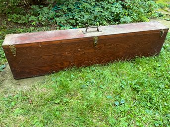 Vintage Wood Gun Box