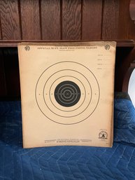 Grouping Of 50 FT Slow Fire Pistol Paper Targets