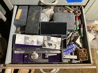 Workbench Drawer Contents - Misc. Tools, Measuring Tools And More!