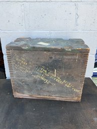 Antique Small Arms Wood Crate