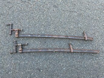 (2) 32 Inch Bar Clamps