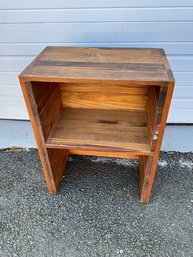 Small Pine Plank Bookcase