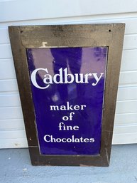 Antique Porcelain Cadbury Sign