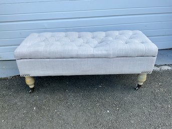 Steven Rhodes Tufted Upholstered Bench