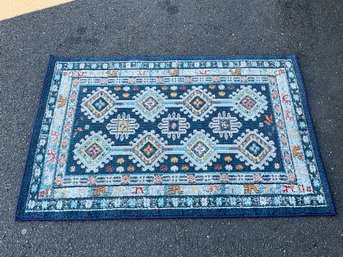 65 X 42 Bashian Dakota Navy Area Rug