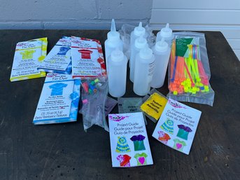 Grouping Of Tie-dye Supplies