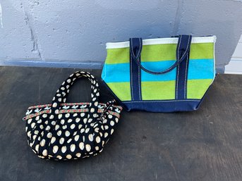 L.L. Bean And Vera Bradley Hand Bags