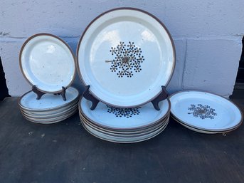 Grouping Of Dansk Plates