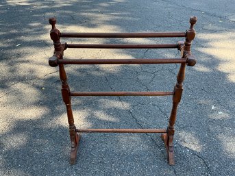 Vintage Blanket Rack