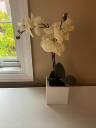 Faux Orchid Plant