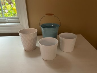 Grouping Of Indoor Planters