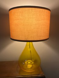 Mid-Century Style Glass Lamp