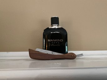 Kenneth Cole Mankind Hero Cologne And Straightedge Shaver