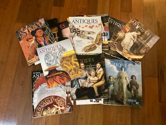 Grouping Of Antiques Magazines