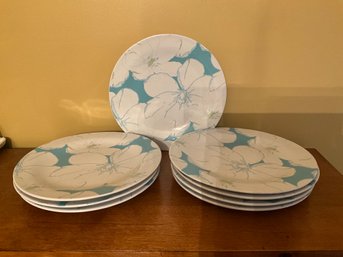 Jaclyn Smith Floral Plates