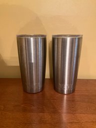 (2) Yeti Rambler 20oz Tumblers