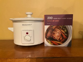 EliteGourmet Mini Crockpot Incl. Cookbook