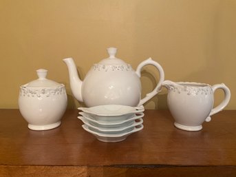 Teapot, Sugar Bowl And Creamer