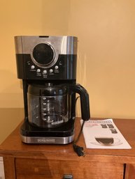 Black And Decker 12 Cup Easy Dial Coffee Machine