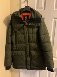 Womens Green Swisstech Winter Jacket