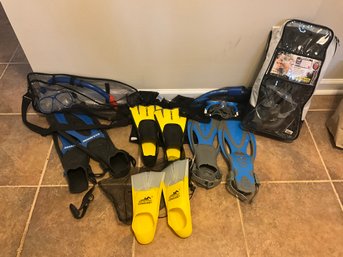 Grouping Of Snorkeling Items