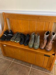 Grouping Of Womens Sneakers And Boots