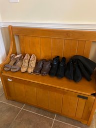 Grouping Of Womens Booties, Sandals And High Boots