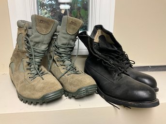 (2) Pairs Of Air Force Boots