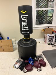 Everlast Powercore Punching Bag Incl. Hand Wraps And Gloves