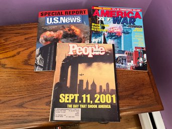 (3) September 11th Magazines