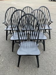 Windsor-style Spindle Back Dining Chairs