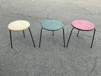 (3) Vintage Side Tables