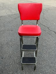 Retro Counter Chair/step Stool